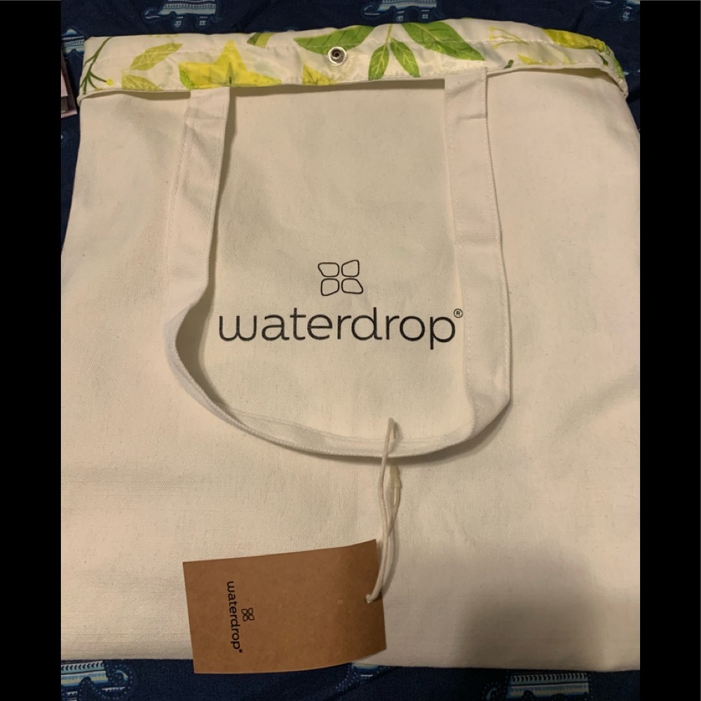 Waterdrop “focus” totebag